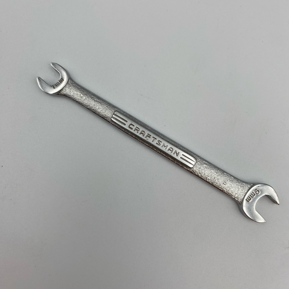 Vintage Craftsman‎ 7mm X 9mm Metric Double Open End Wrench -V- Series # 44503